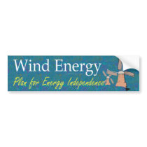 TEE Wind Energy Bumper Sticker