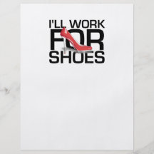 TEE Work For Shoes Personalized Flyer
