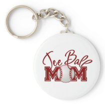 Teeball MOM Key Chains