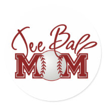 Teeball MOM Sticker