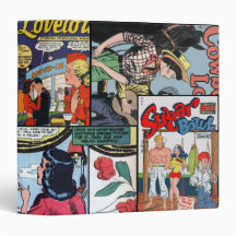 Teen Love Comics Vinyl Binder