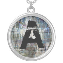 teen male initial necklace