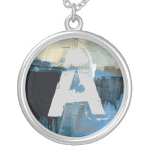 teen male initial necklace