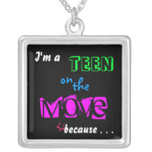 Teen On The Move Pendants