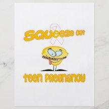 Teen Pregnancy Flyer Design