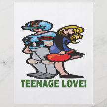 Teenage Love Full Colour Flyer