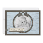 Teeny Toes BLU Announcement Card