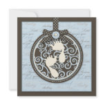 Teeny Toes BLU Invitation Square