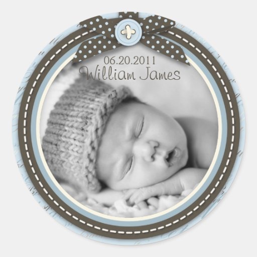 Teeny Toes Blue Sticker C