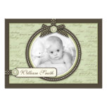 Teeny Toes GRN Announcement Card