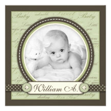 Teeny Toes GRN Announcement Square B