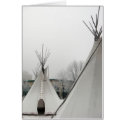 Teepees Card
