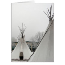 Teepees Card