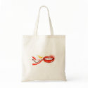 teethy grin mouth vector bags