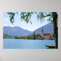 Tegernsee Evening Print