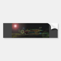 TEH SKIES THE LIMIT BUMPER STICKERS
