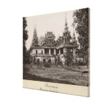 Teik Kyaung monastery, isle of Ka Toe Gallery Wrapped Canvas