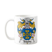 Teixeira Family Crest Coffee Mug