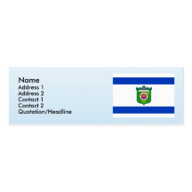 Tel Aviv, Israel Business Card Template