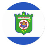 Tel Aviv, Israel Round Stickers