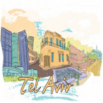 Tel Aviv Photo Cutout