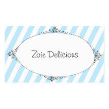 Télécartes bleues succulentes délicieuses de Zoie Modèles De Cartes De Visite