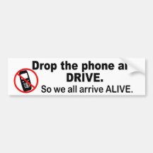 Téléphone d'Anti-Cellule et adhésif pour pare-choc Autocollant Pour Voiture