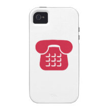 Telephone icon Case-Mate iPhone 4 cover