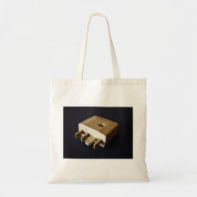 Telephone plug to standard RJ-11 adaptor Canvas Bag