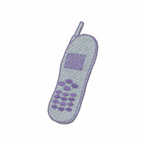 Téléphone portable chemises brodées