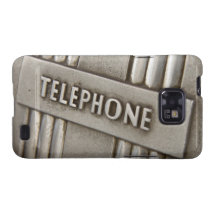 TELEPHONE SIGN. GALAXY SII COVER