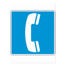 Telephone Street Sign Postcards