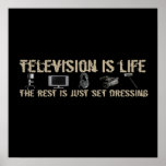 Television is Life posters