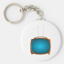 Television Keychain