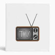 Television Vinyl Binder
