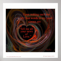 Tell me all your news of Love.. Print