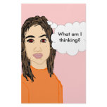 Tell Me What to Think Stationery