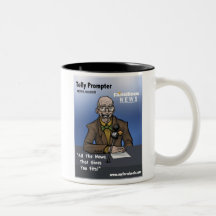 Telly Prompter- MyFarcebook News Network Anchorman Coffee Mug