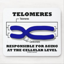 Telomeres Responsible For Aging At Cellular Level Mousepad