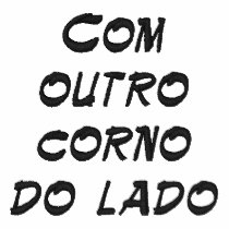 Tem um corno Olhando