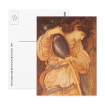 Temperantia by Sir Edward Coley Burne Jones Post Cards