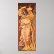 Temperantia by Sir Edward Coley Burne Jones Poster