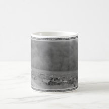 Tempête de poussière dans Approching Rolla le Kans Mug