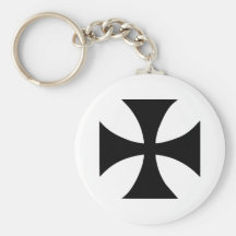 Templar croisé porte-clefs