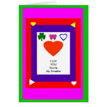 Template 1 Valentine Card1a The MUSEUM Zazzle Gift