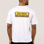 Template Advanced Grandmaster Purple and Yellow Tees