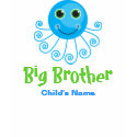 Template - Custom Octopus Big Brother Child's Name t-shirts