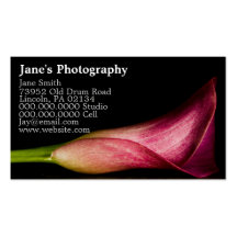 Template Custom Photography Business Cards