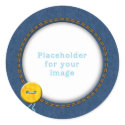 Template "Denim & Button" stickers