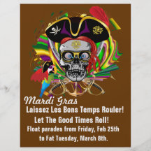 Template Flyer Theme Parties